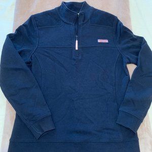 Vineyards Vines Navy Quarter Zip Sweatshirt